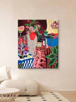 Abstract Art Matisse Pure Hand-painted Oil Painting Decorative Painting Living Room Porch Hanging Painting - FanOilPainting