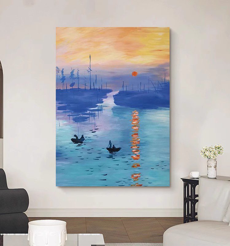 1. Monet’s Hand-painted Oil Painting