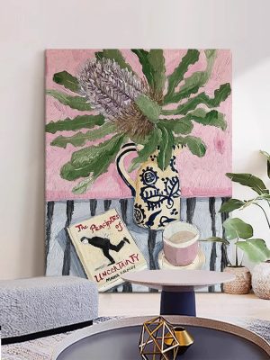 Matisse Hand-painted Oil Paintings Personalized Art Living Room Decoration Paintings Dopamine Color Porch Hanging Paintings - FanOilPainting