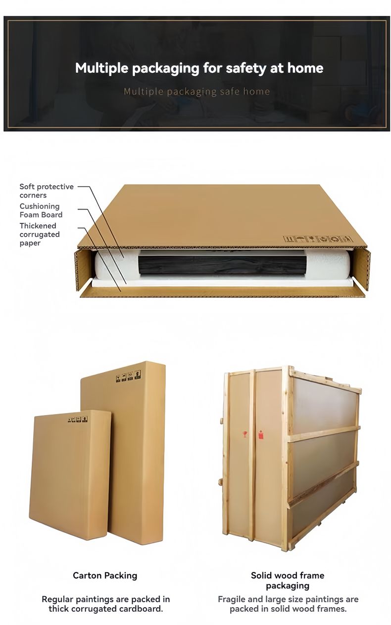 Cream Wind Flowers Hand-painted Oil Painting Bedroom Bedside Texture Painting Abstract Painting - FanOilPainting