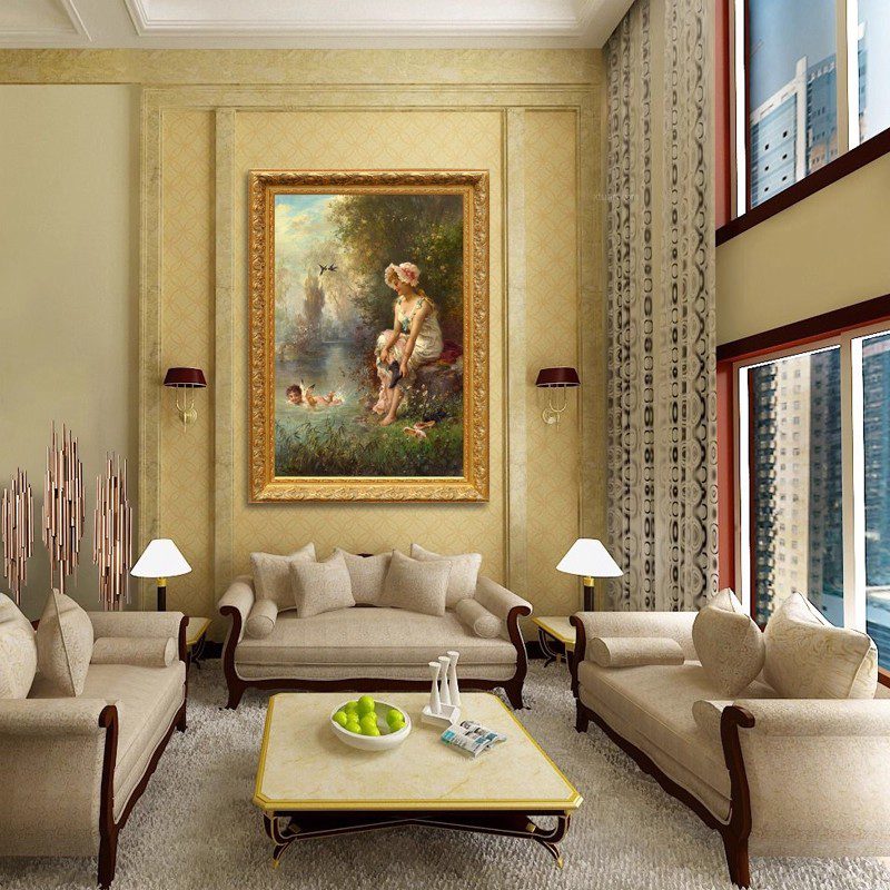 The basis for choosing hand-painted oil paintings in restaurants - FanOilPainting