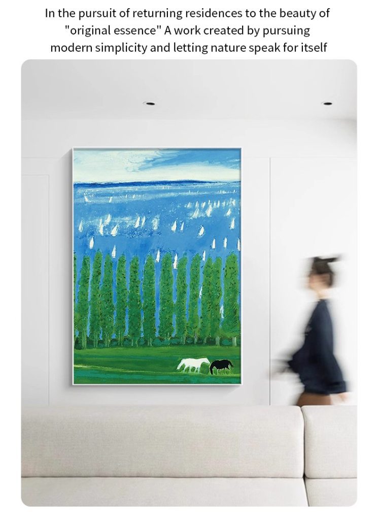 The gallery showcases key points of hand-painted oil paintings - FanOilPainting