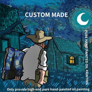 Customized Oil painting Real-life Photos Pure Hand-painted Portraits Wedding Photos Celebrity Portraits Copying Realistic Abstract Landscapes Of Pets - FanOilPainting