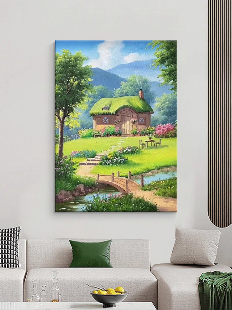 The application of dry and wet painting techniques in hand-painted oil paintings - FanOilPainting