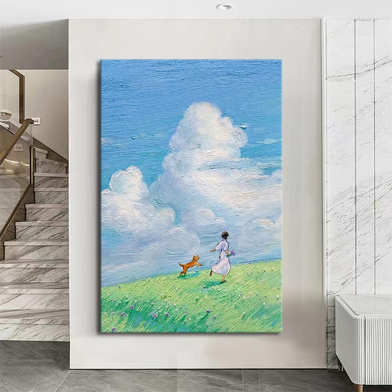 The effect of thick coating in hand-painted oil paintings - FanOilPainting
