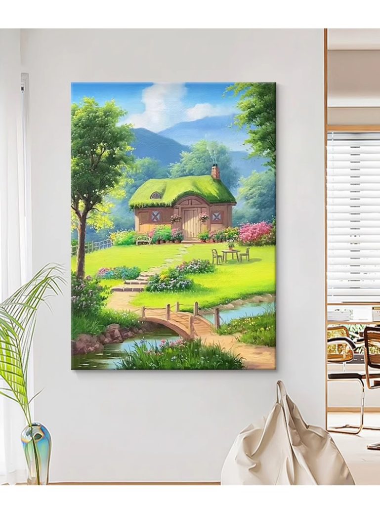 Key points of hand-painted oil paintings of forest landscapes - FanOilPainting