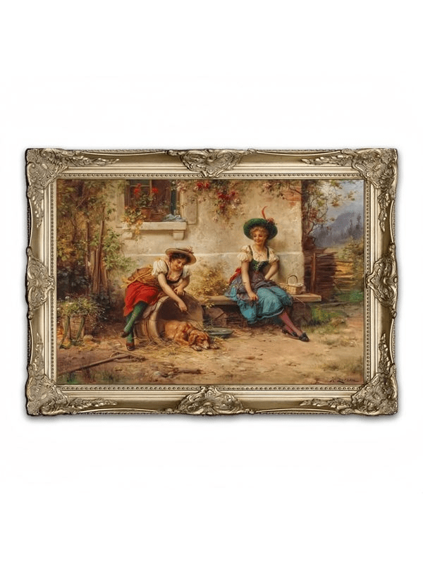Key points of hand-painted oil paintings on historical themes - FanOilPainting