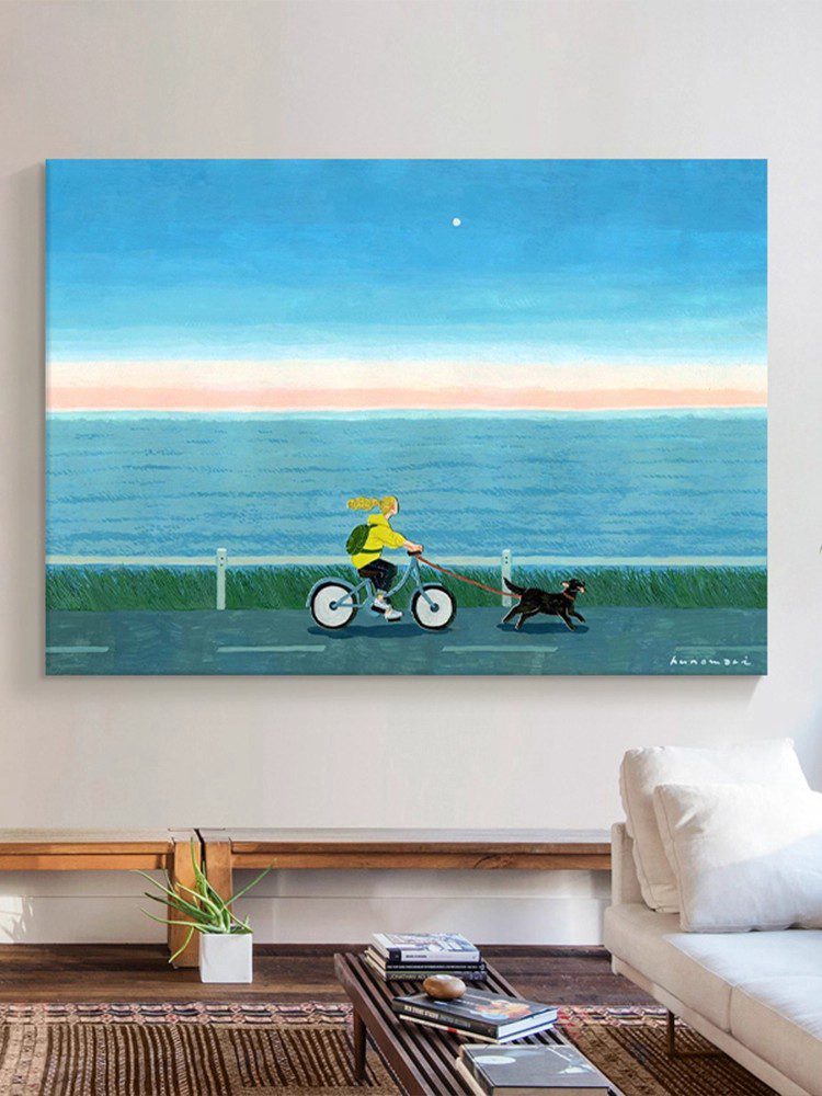 Hand-drawn oil painting creation inspired by music - FanOilPainting